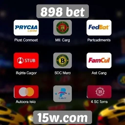 Métodos de pagamento disponíveis no 898 bet